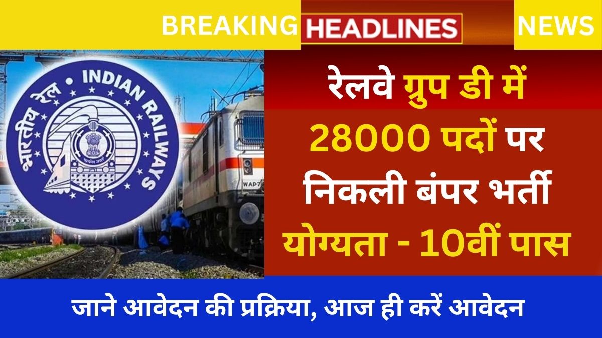 Railway Group D Vacancy 2024